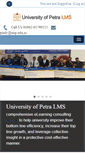 Mobile Screenshot of lms.uop.edu.jo